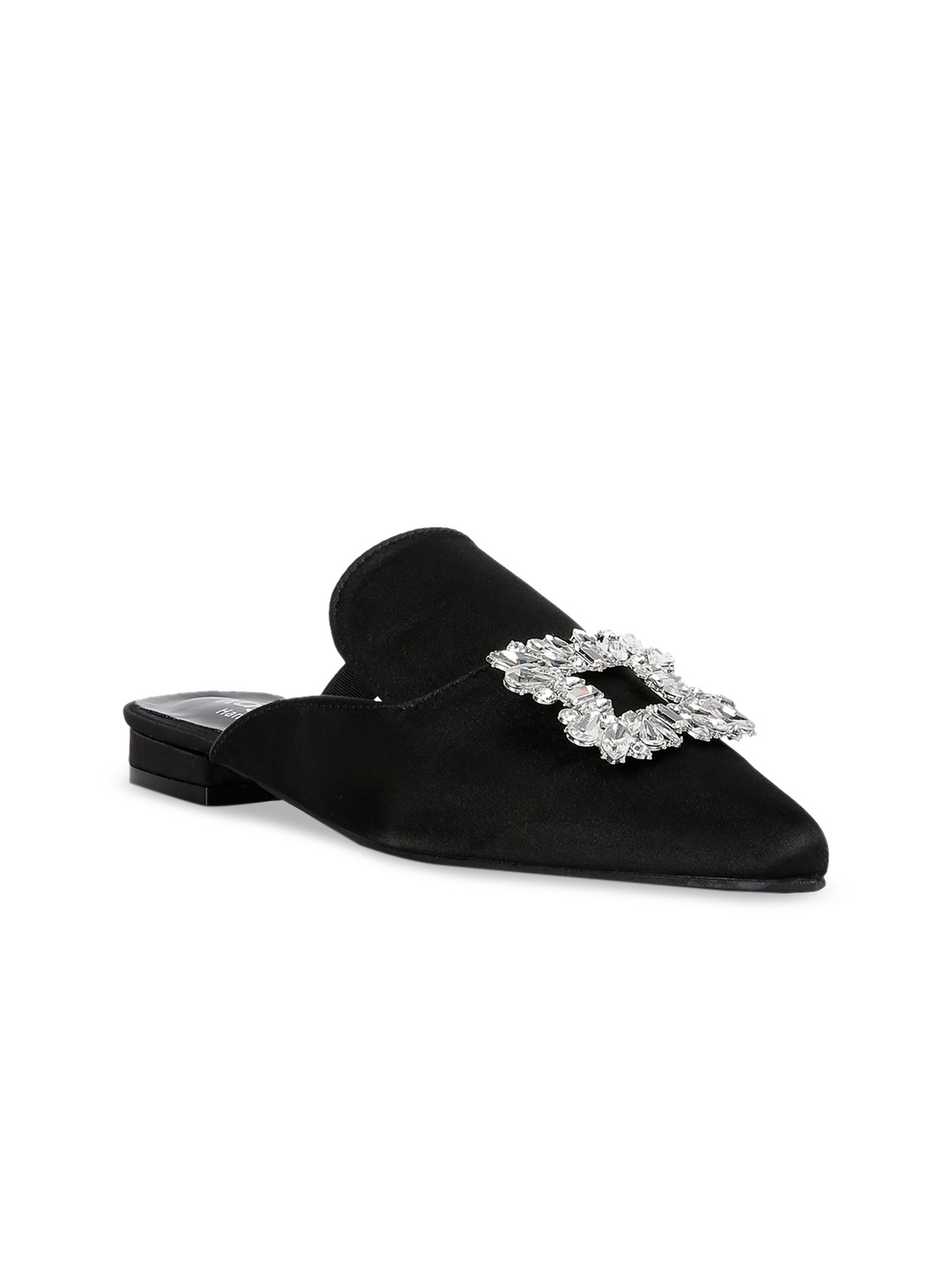 

RAG & CO Women Embellished Mules, Black