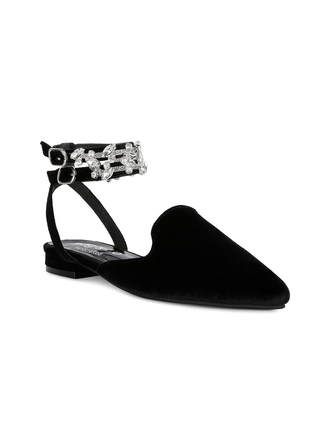 

RAG & CO Women Solid Mules, Black