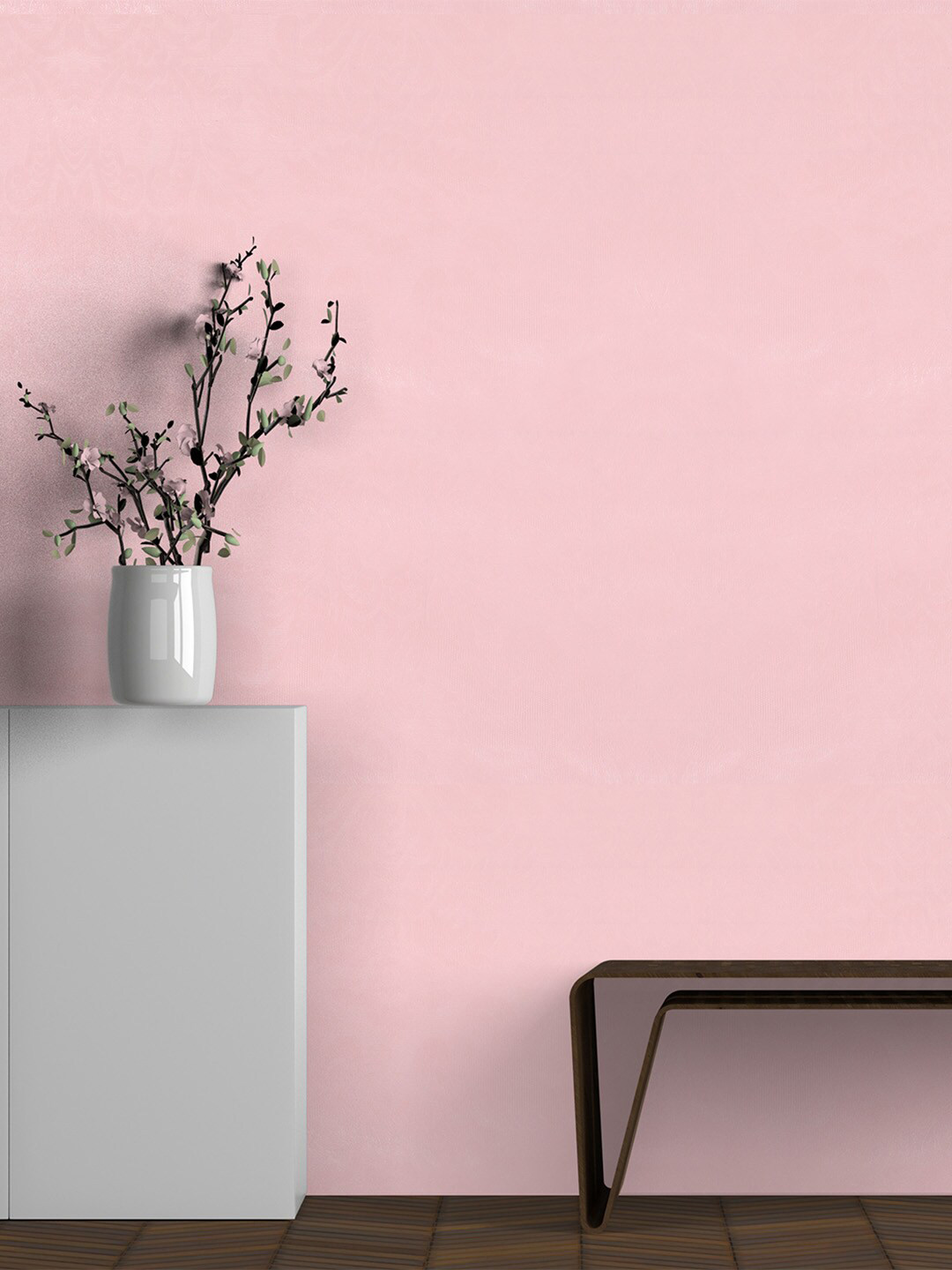 

Bonhomie Pink Elegant Self Adhesive Wall sticker