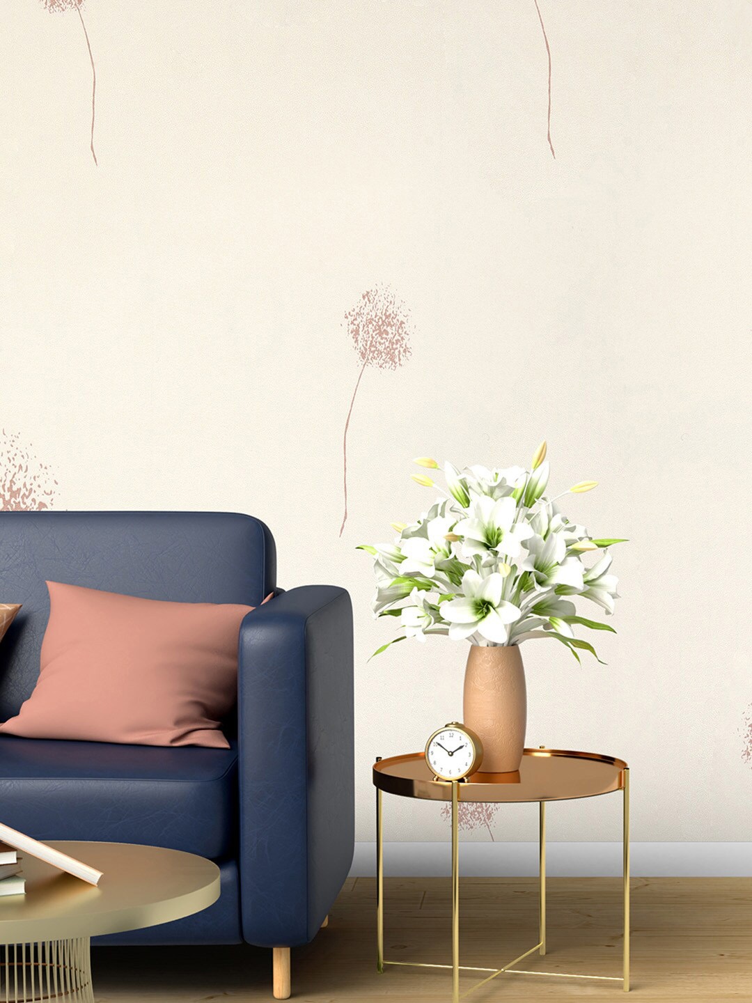

Bonhomie Decorative Wall Sticker Wallpapers, Yellow