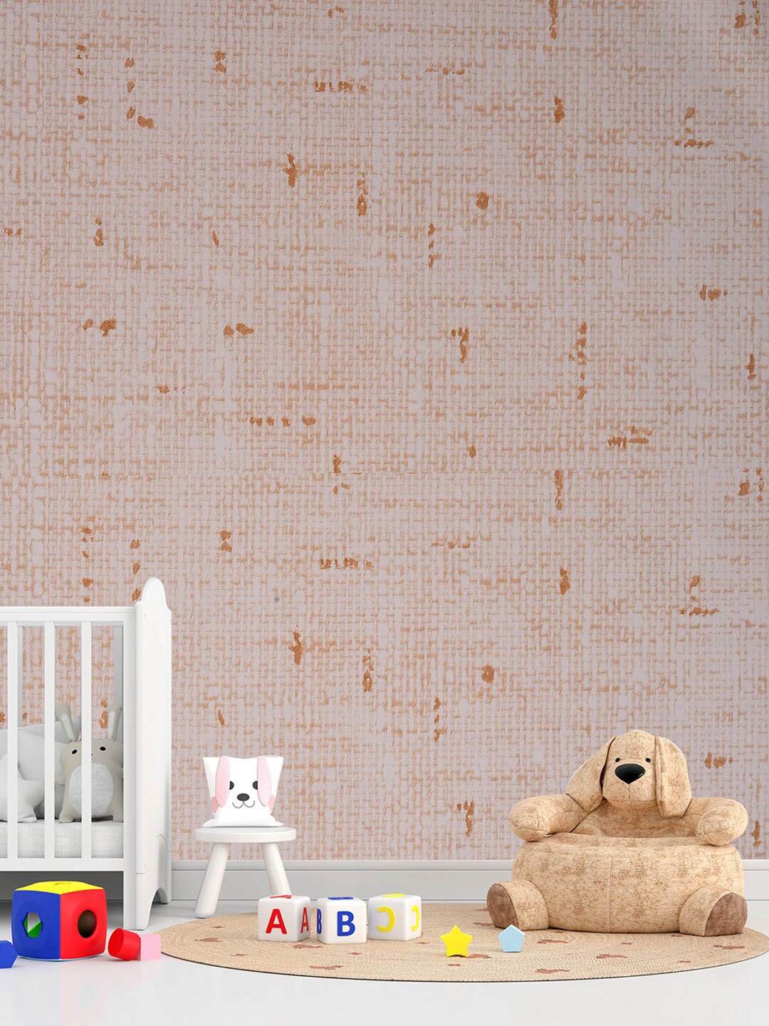 

Bonhomie Abstract Printed Decals and Stickers, Beige
