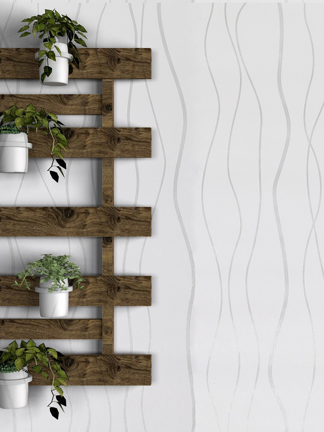 

Bonhomie Printed Decorative Wall Sticker, Grey