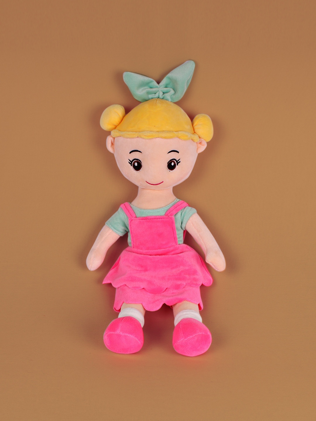 

DukieKooky Kids Lucky Doll Soft Toys and Dolls, Pink