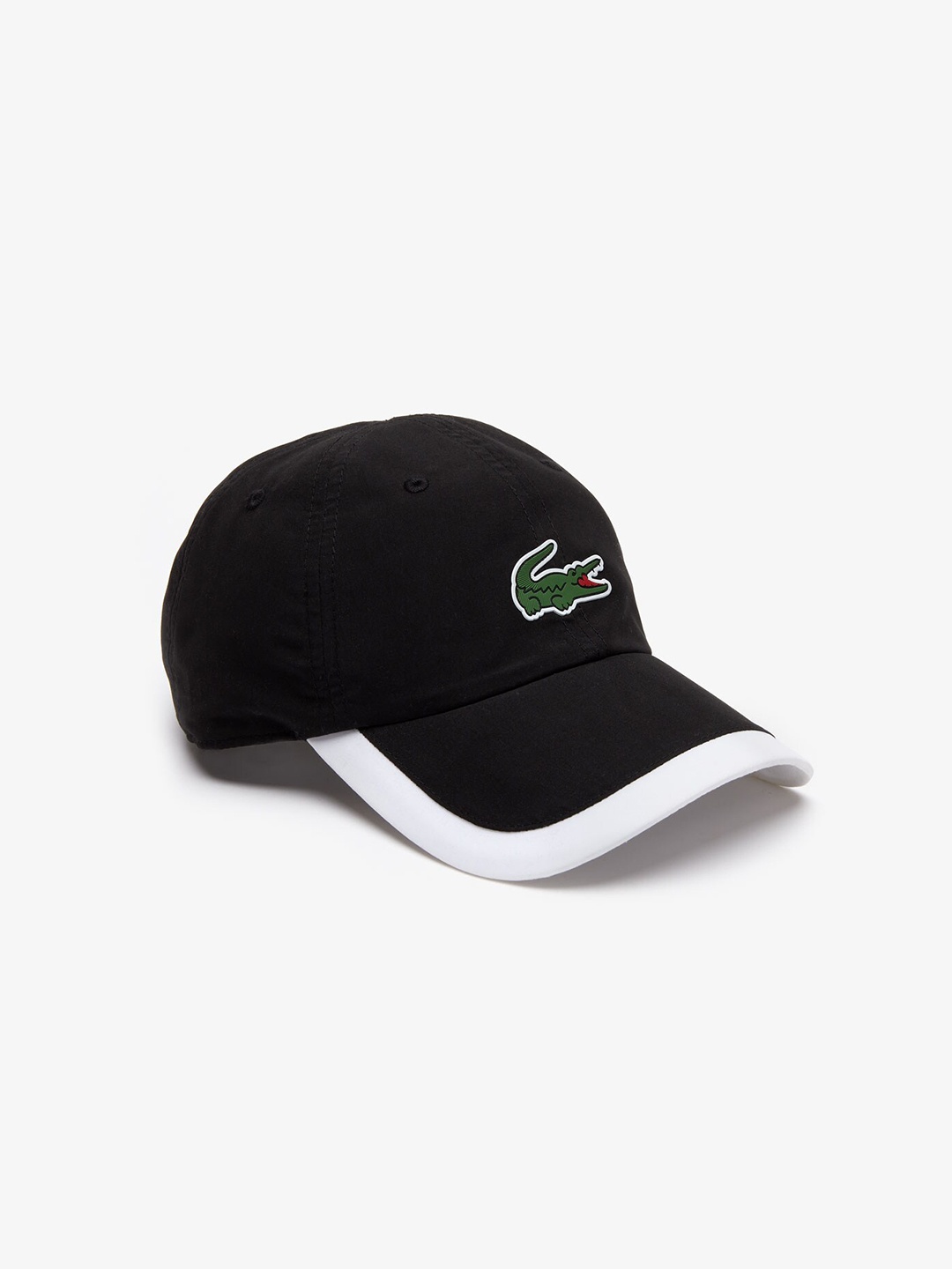 

Lacoste Men SPORT Contrast Border Lightweight Baseball Cap, Black