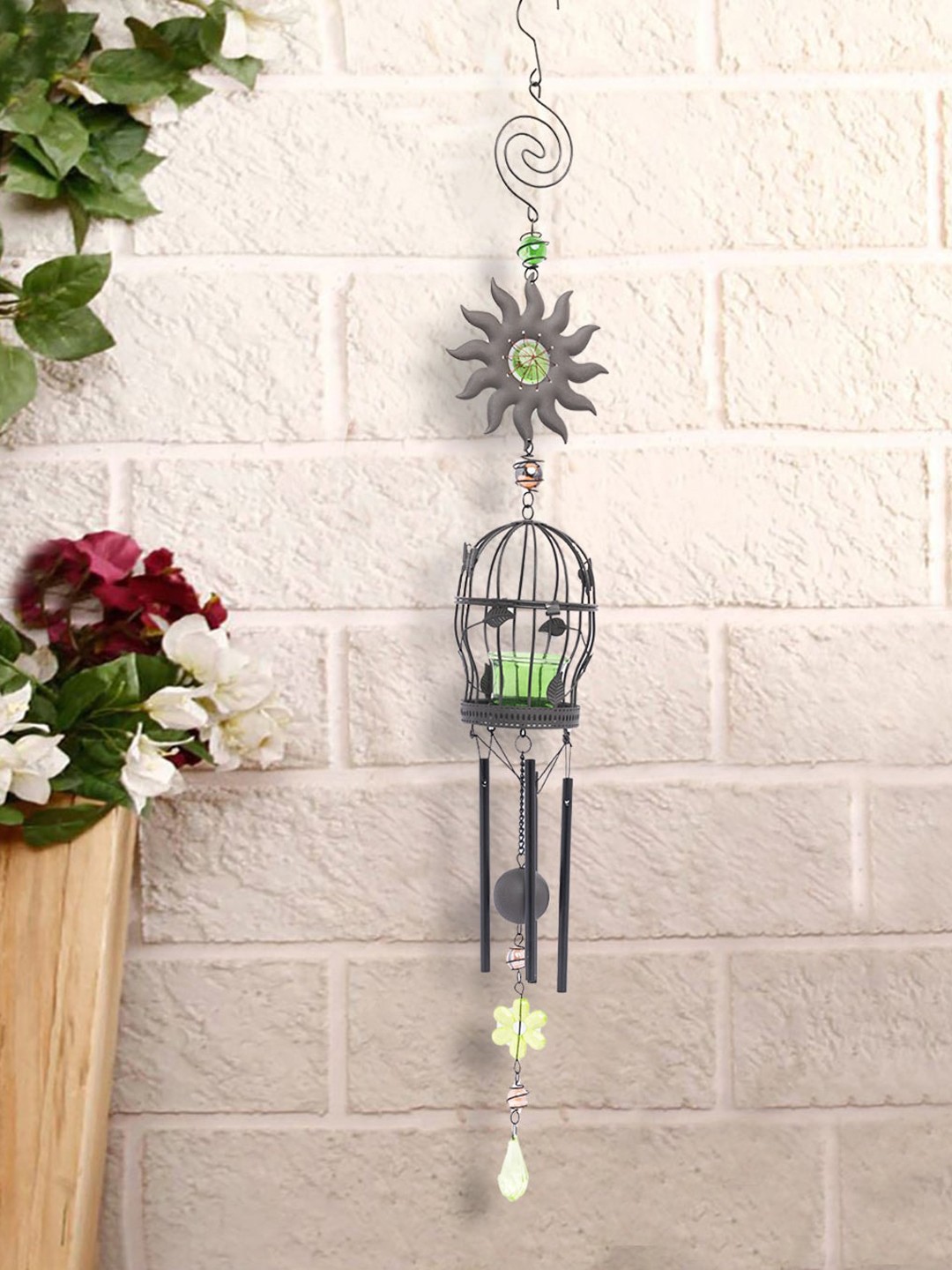 

MARKET99 Green T-Light Holder