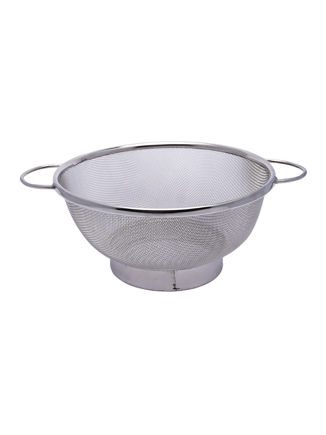

MARKET99 Stainless Steel Colander Precision Pierced Strainer, Silver
