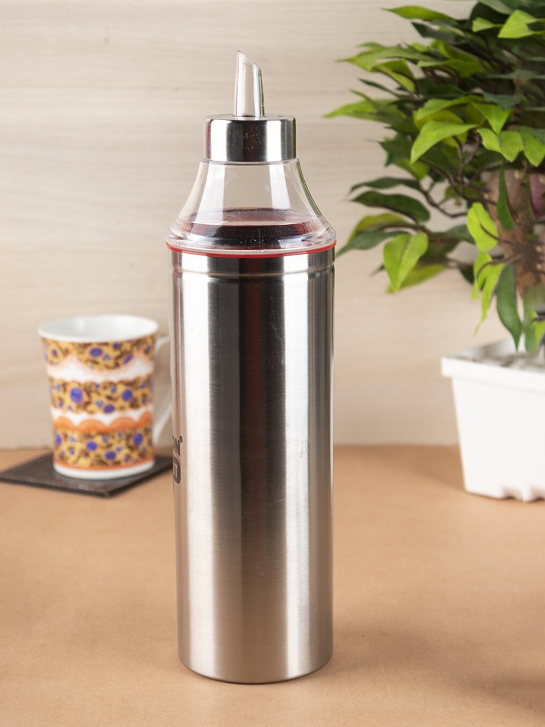 

MARKET99 Stainless Steel Oil Dispenser 750 ml, Silver
