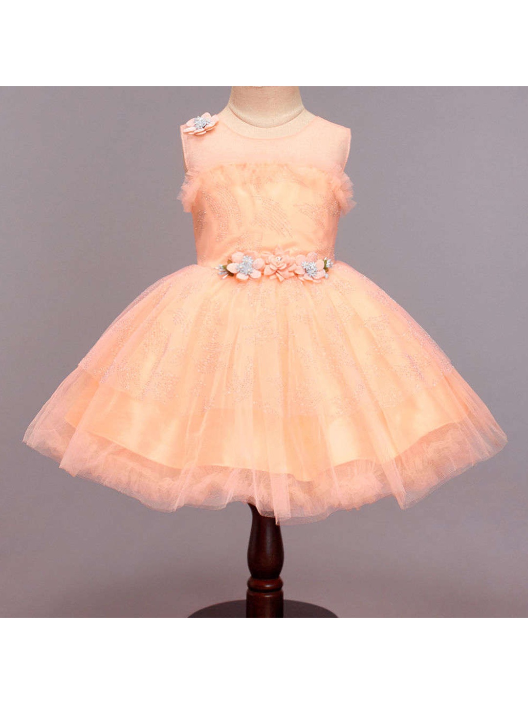

The Magic Wand Embellished Dress, Orange