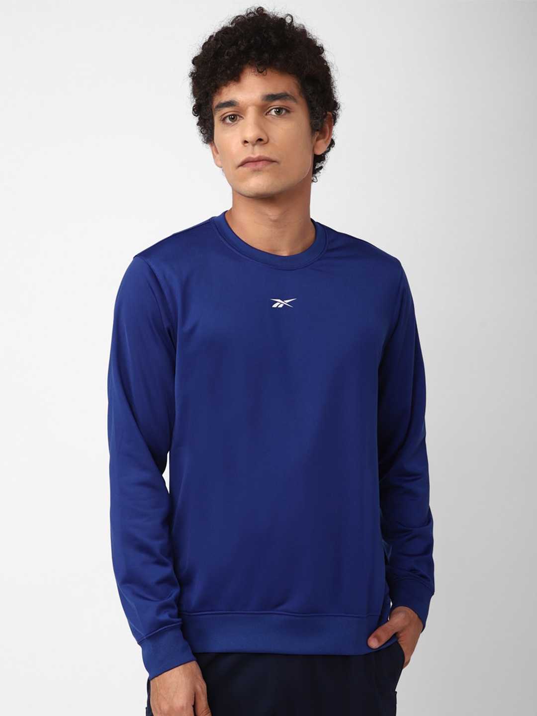 

Reebok Men Training RBK FND Sweatshirt, Blue