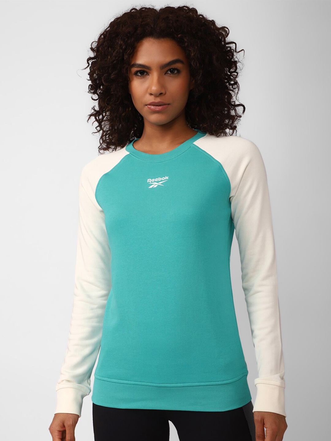 

Reebok Women Rbk Classics WCE Crew Pure Cotton Sweatshirt, Blue