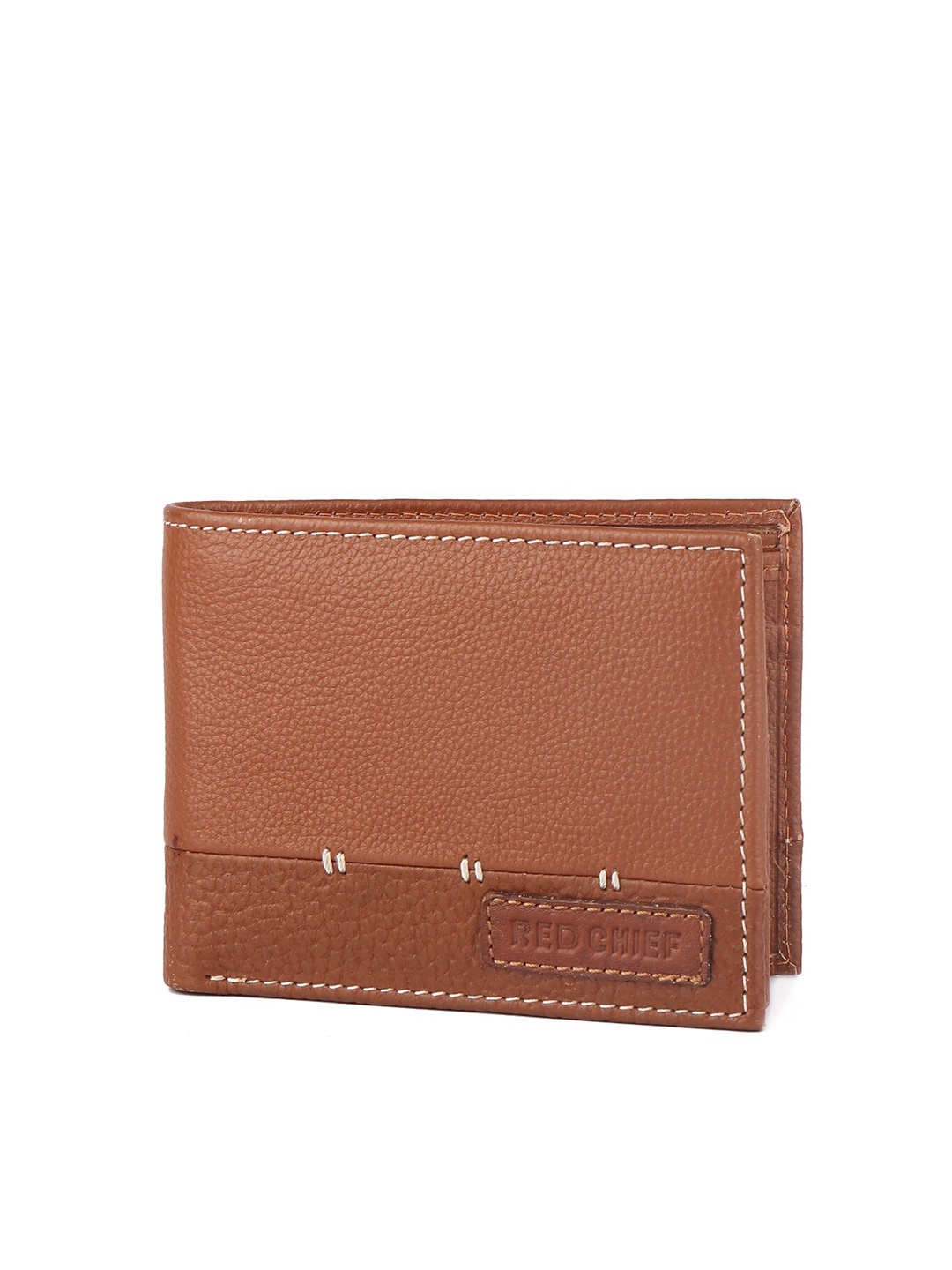 

Red Chief Men Leather Two Fold Wallet, Brown