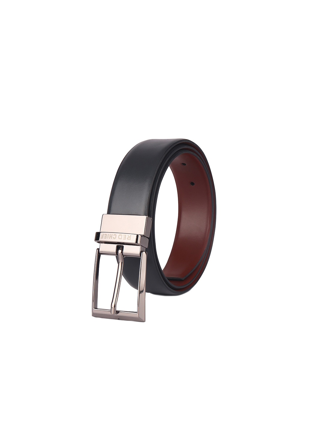

Red Chief Men Leather Belt, Navy blue