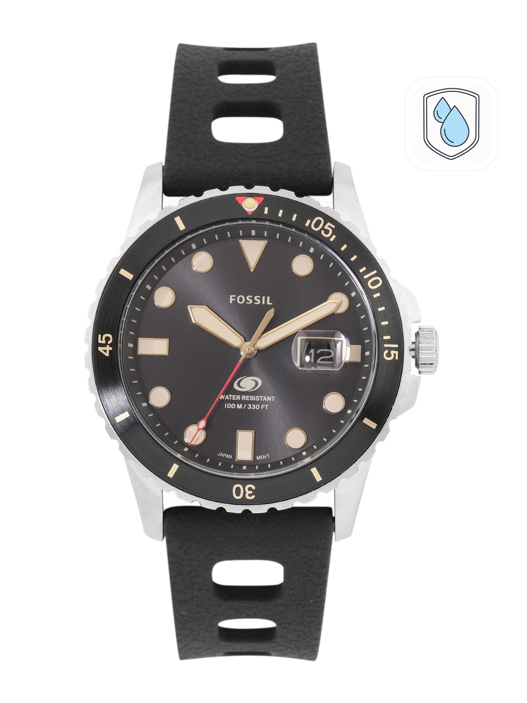 

Fossil Men Analogue Watch FS5947, Black