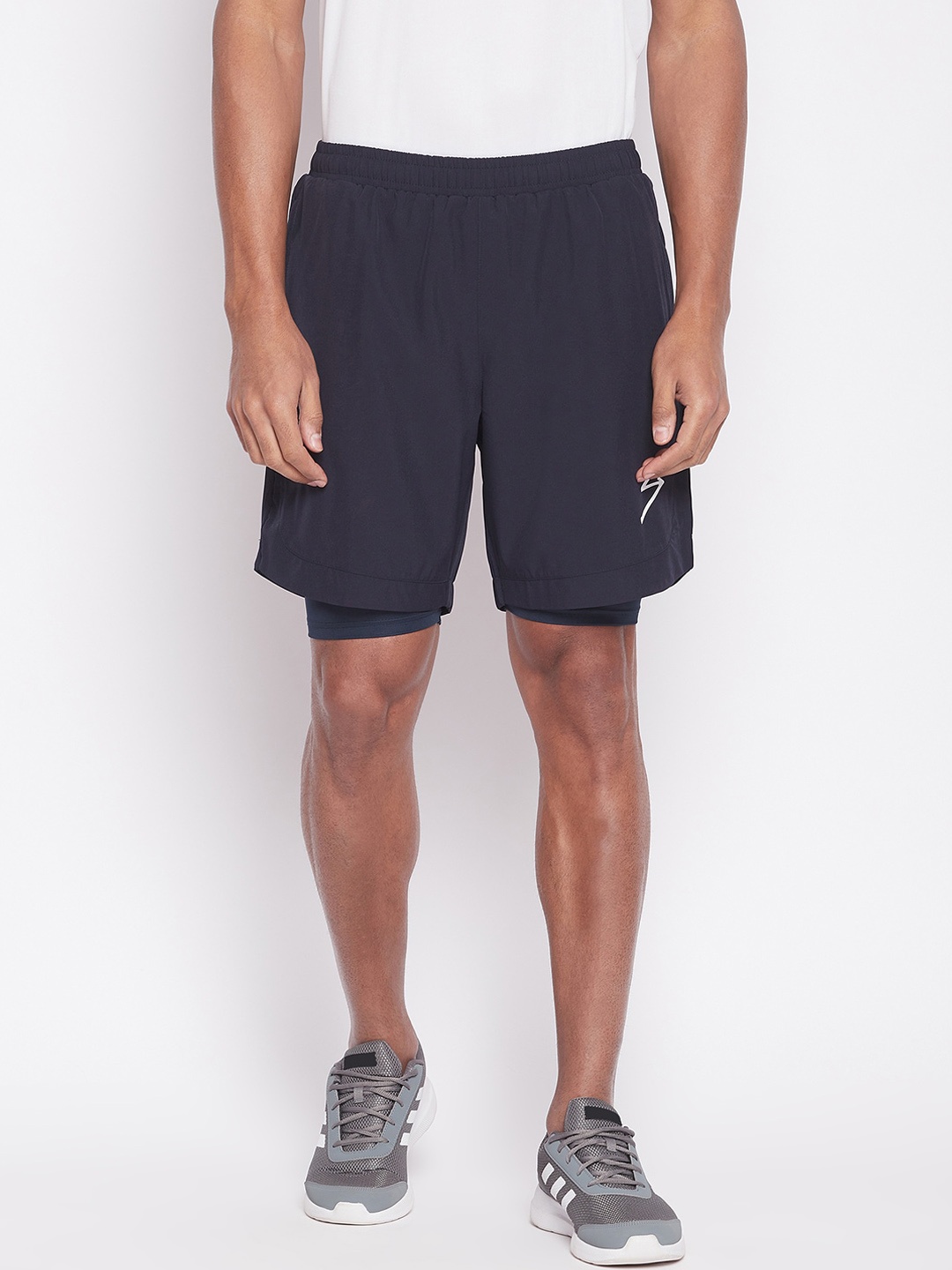 

UNPAR Men Sports Shorts, Navy blue