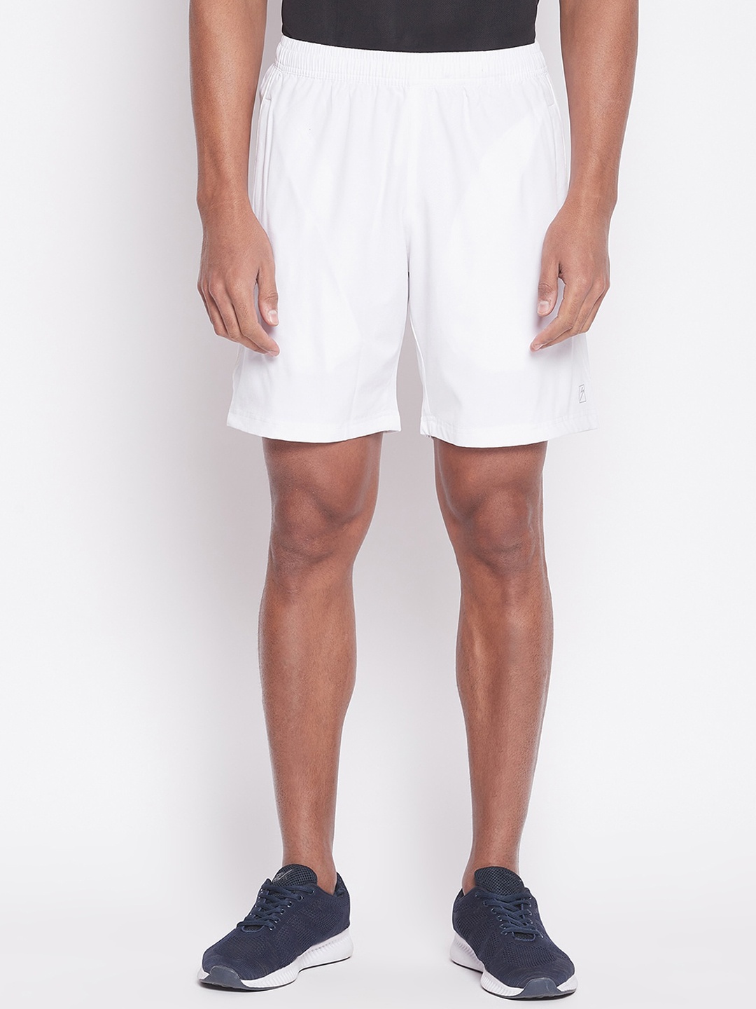 

UNPAR Men High-Rise Sports Shorts, White