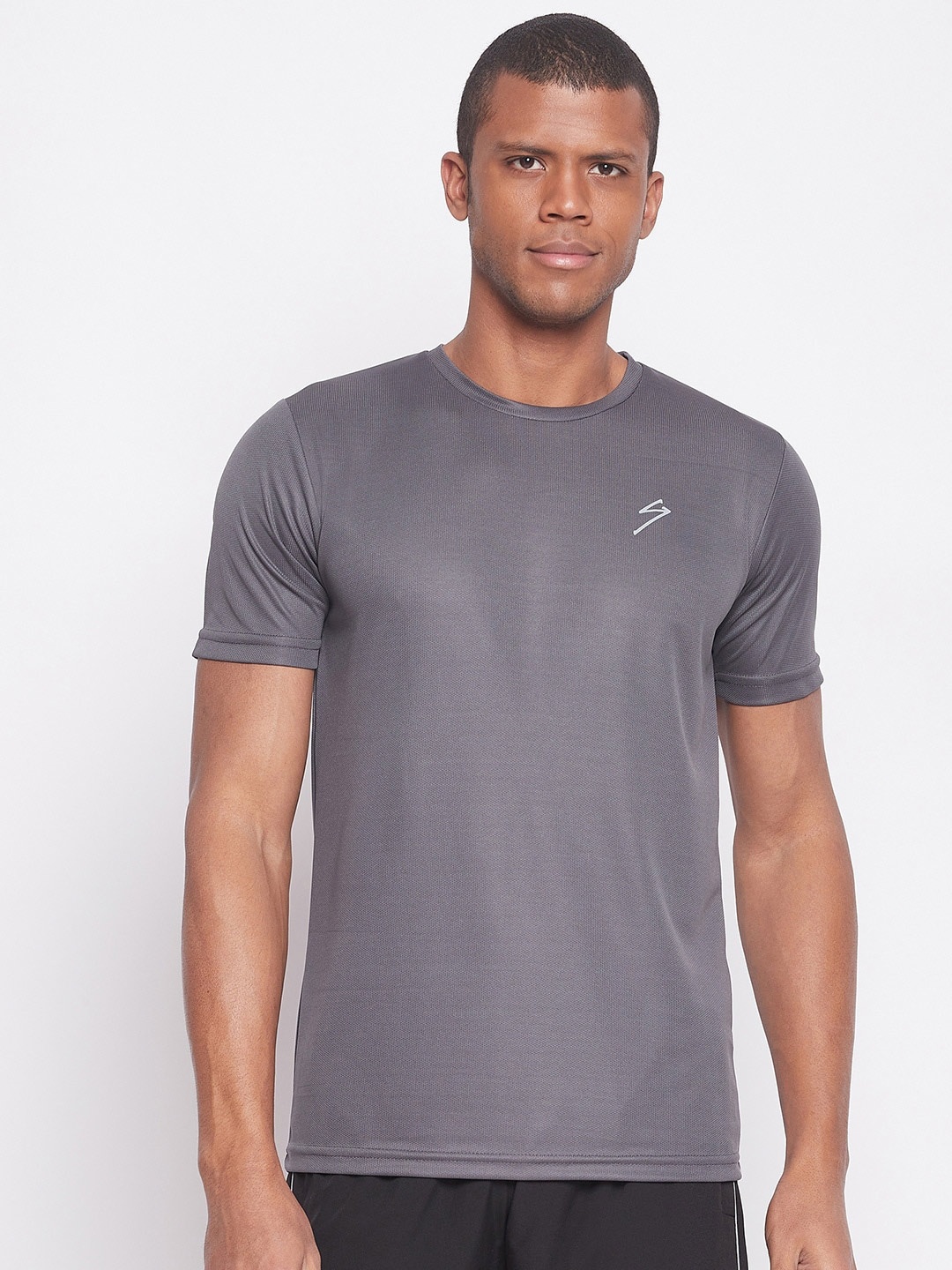 

UNPAR Men Grey T-shirt