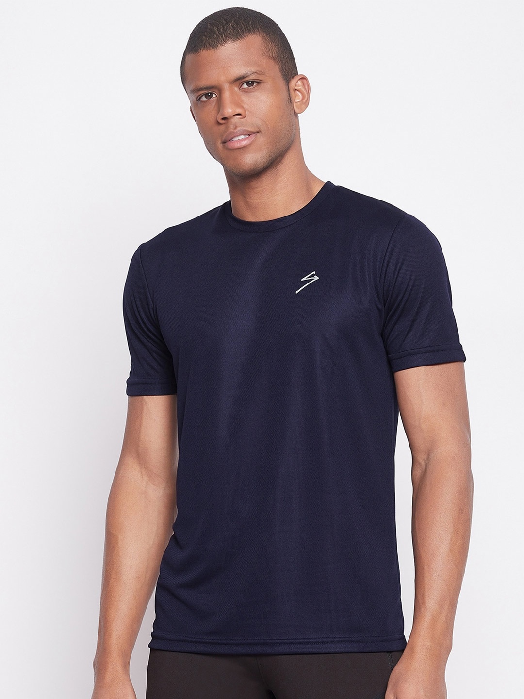 

UNPAR Men Typography Printed T-shirt, Navy blue