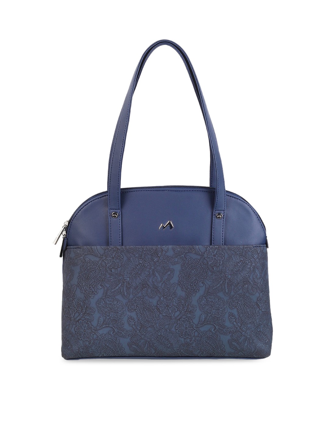 

Metro Structured Shoulder Bag with Quilted, Blue