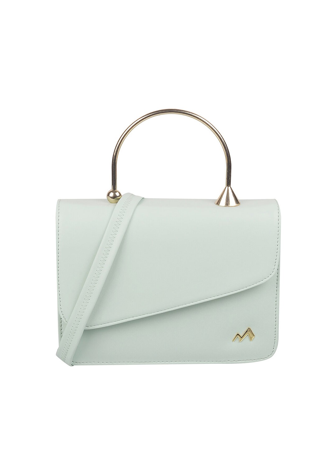 

Metro Box Clutch With Shoulder Strap, Green
