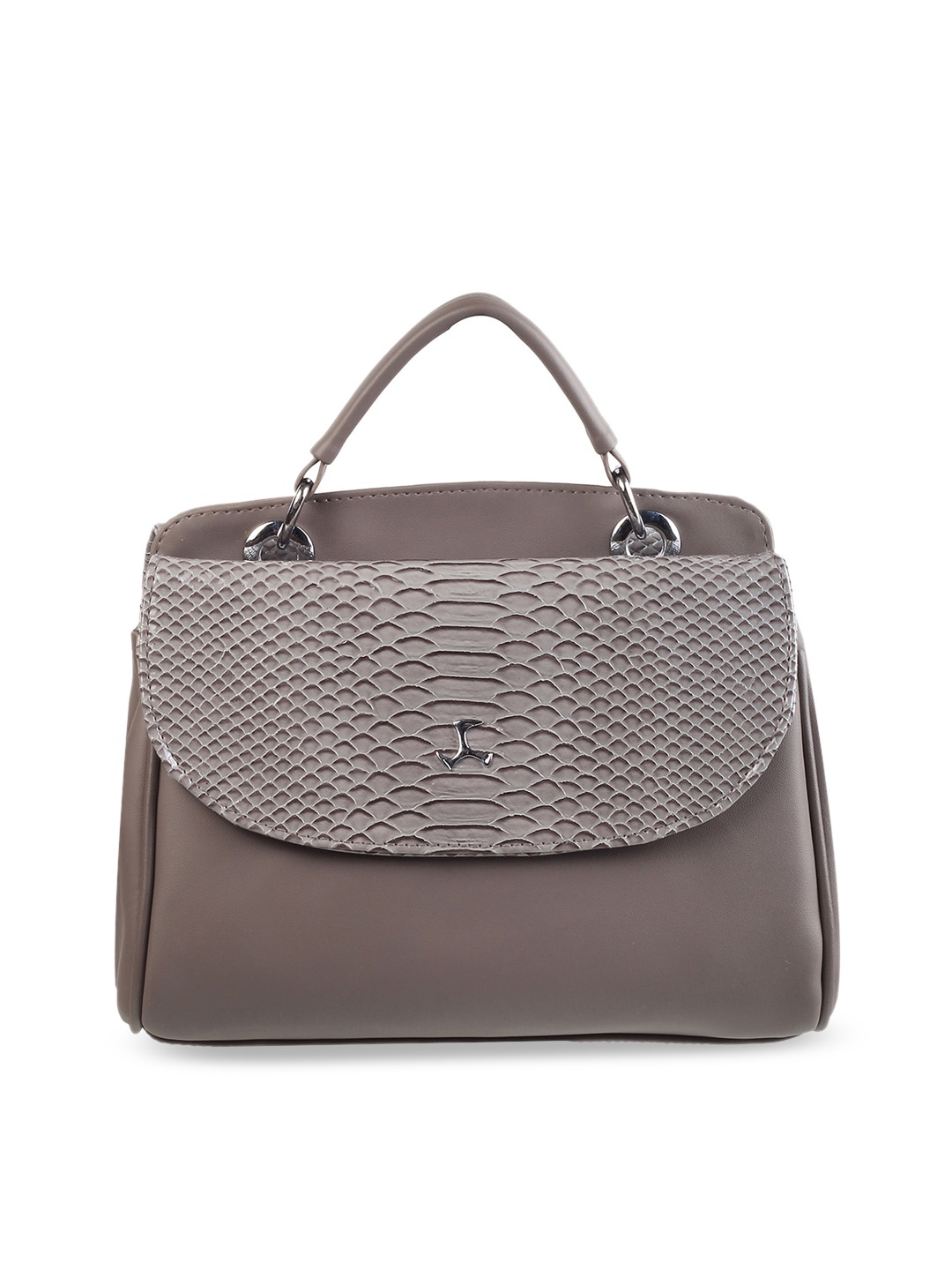 

Mochi Oversized Structured Handheld Bag, Grey