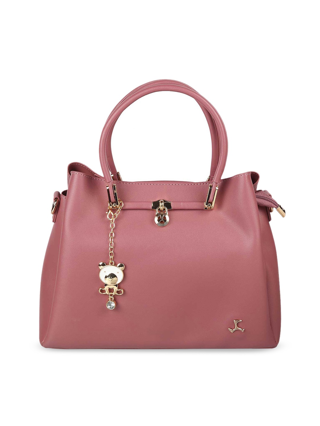 

Mochi PU Swagger Handheld Bag, Peach
