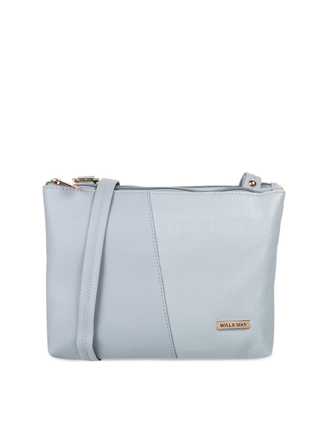 

WALKWAY by Metro Textured Shopper Sling Bag, Blue