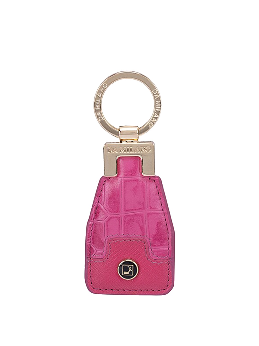 

Da Milano Textured Key chain, Pink