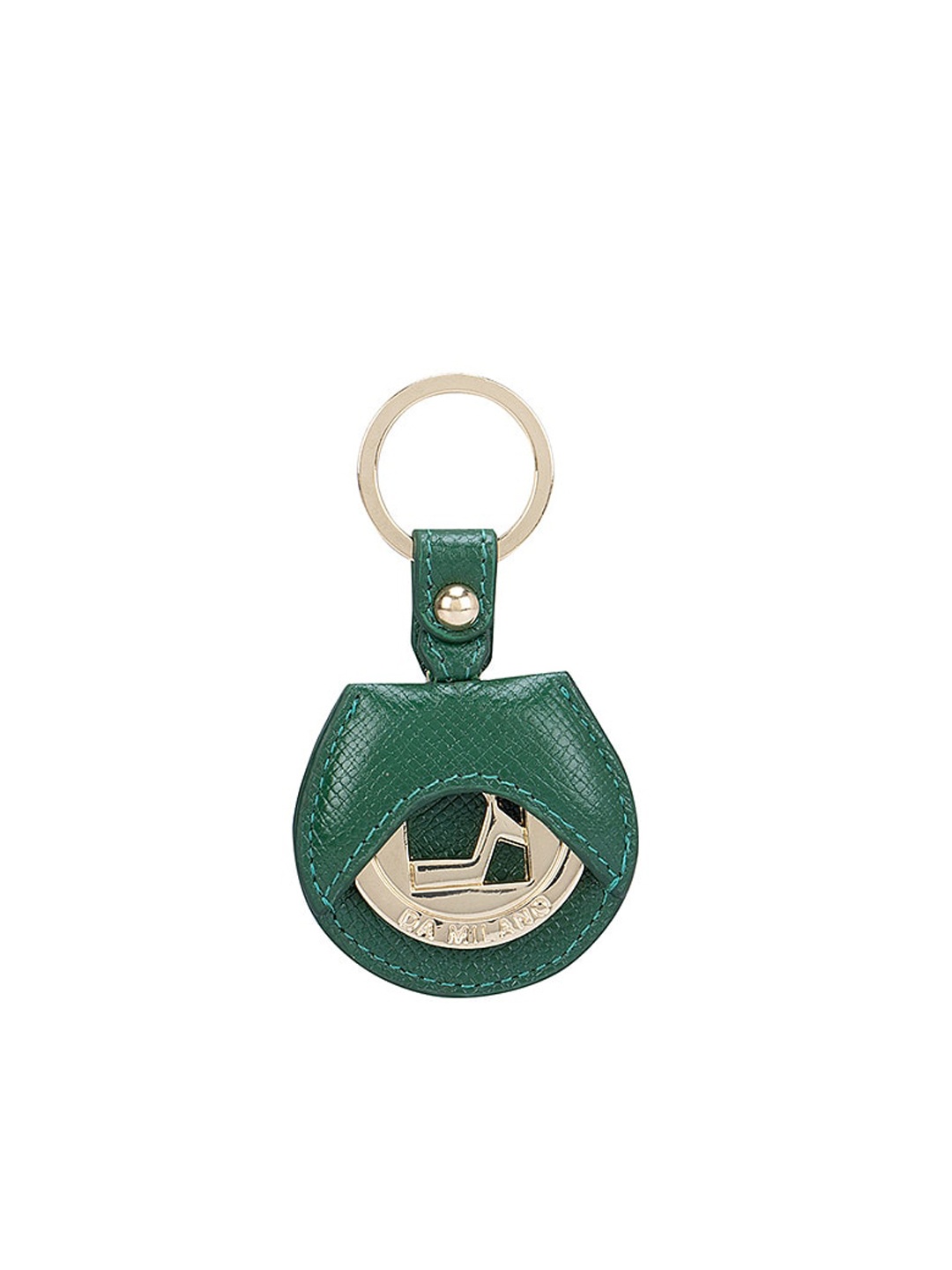 

Da Milano Textured Key chain, Green