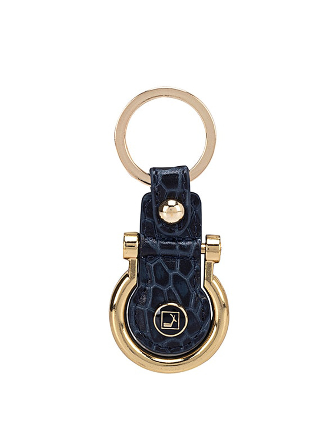 

Da Milano Textured Key chain, Navy blue