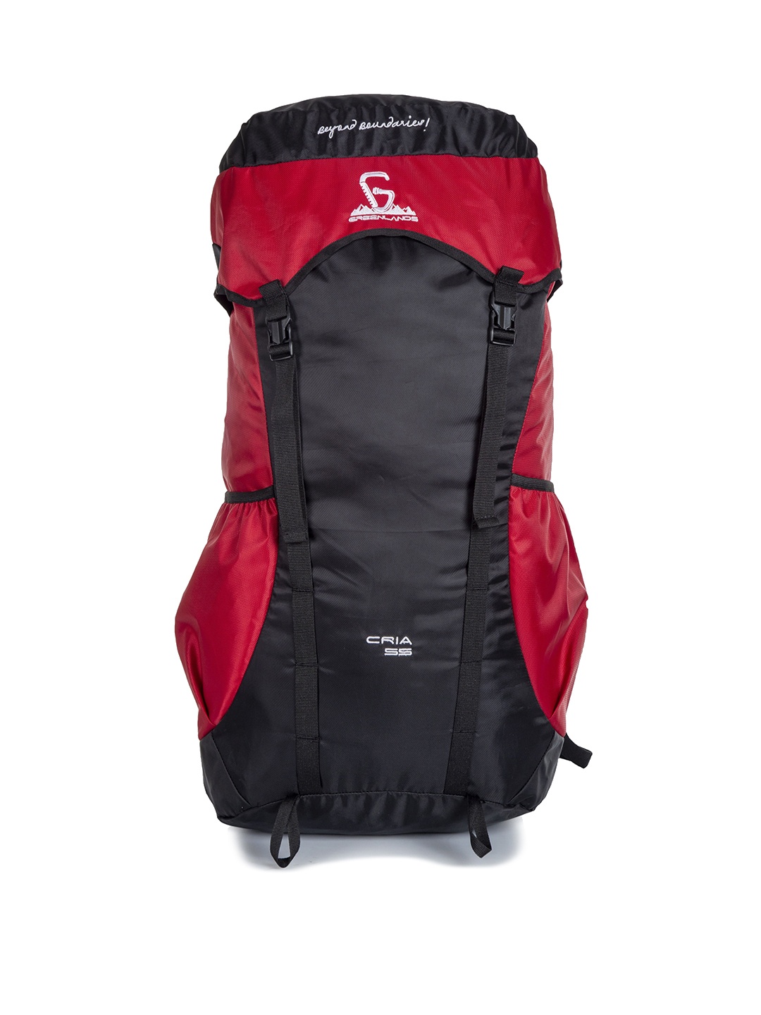 

GREENLANDS Colourblocked Rucksack, Red