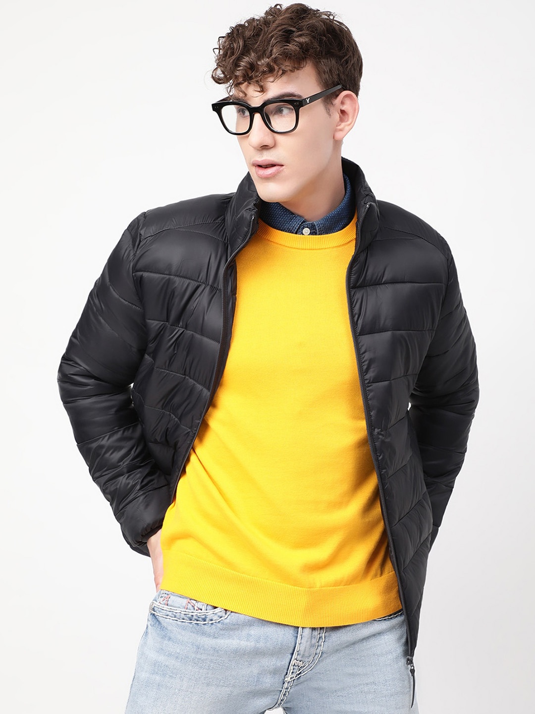 

LINDBERGH Men Puffer Jacket, Black