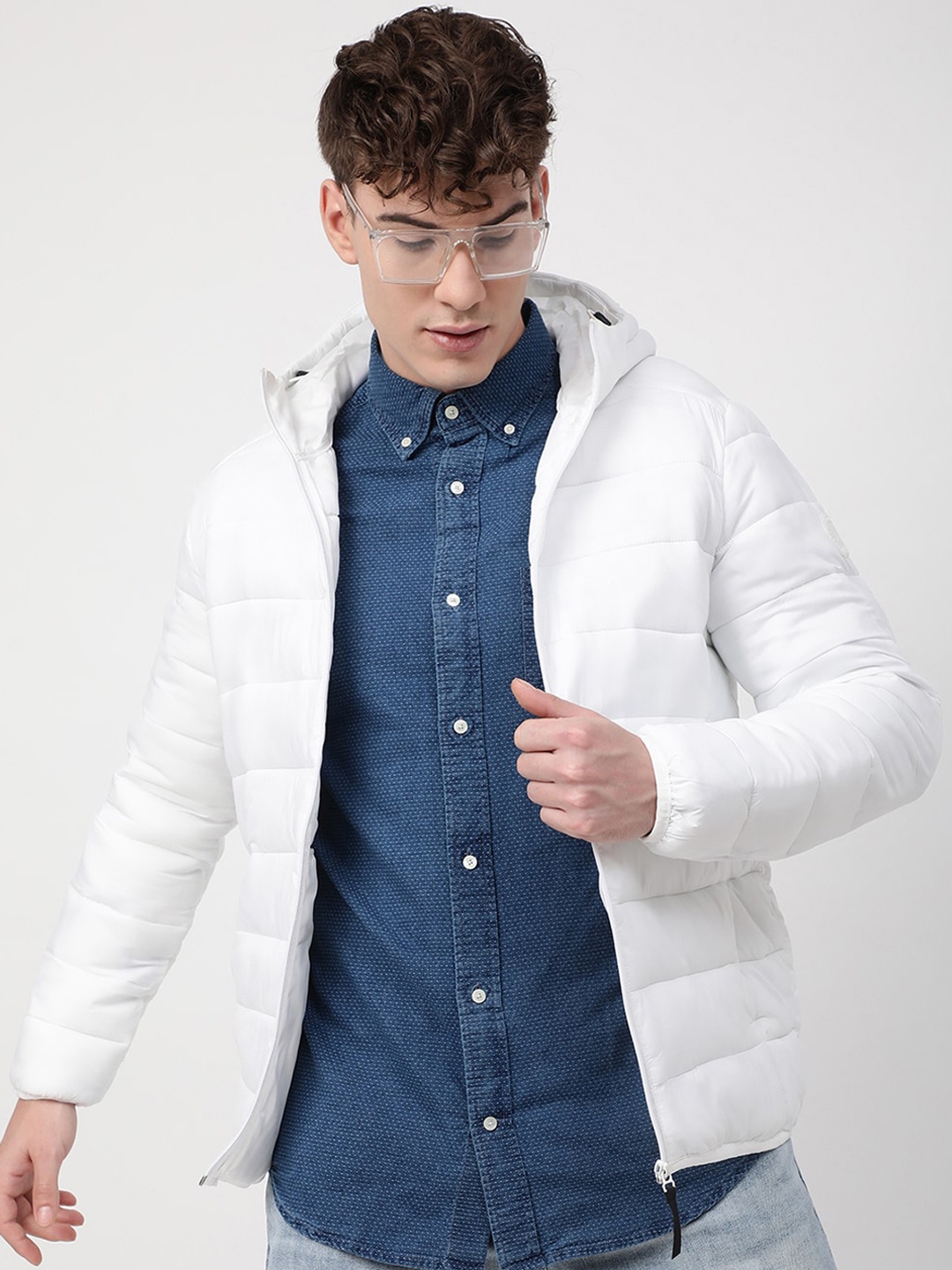 

LINDBERGH Men Puffer Jacket, Off white
