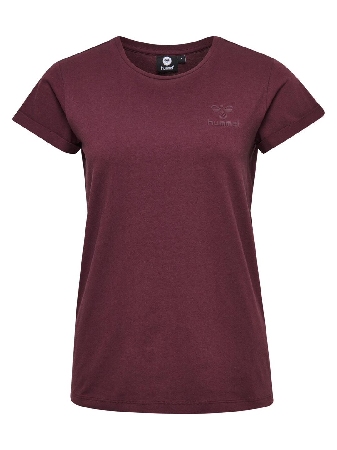 

Hummel Women Solid Short Sleeves T-shirt, Red