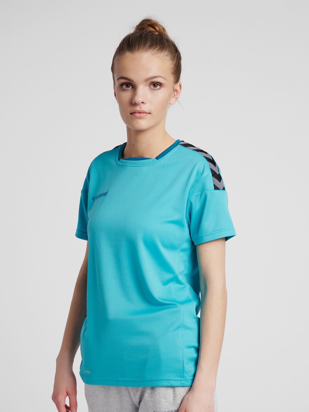 

hummel Women Blue T-shirt
