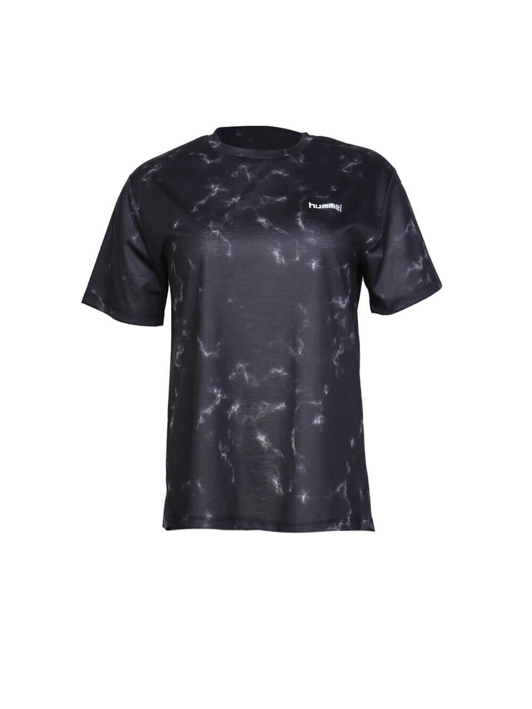 

hummel Women Black Printed T-shirt