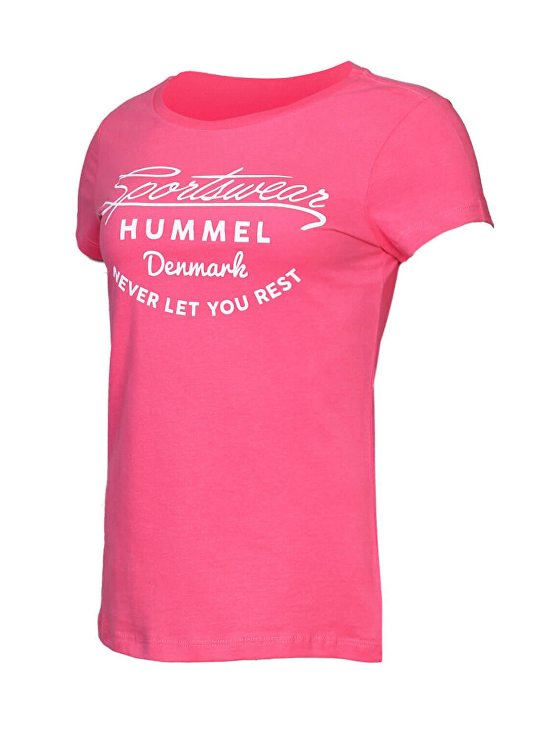 

hummel Women Typography Printed T-shirt, Pink