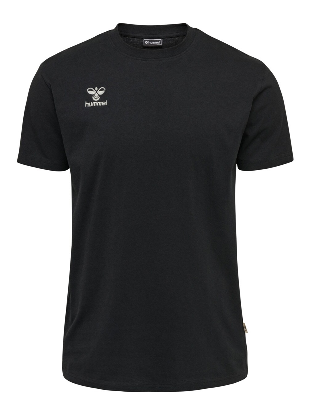 

hummel Men Black Applique T-shirt