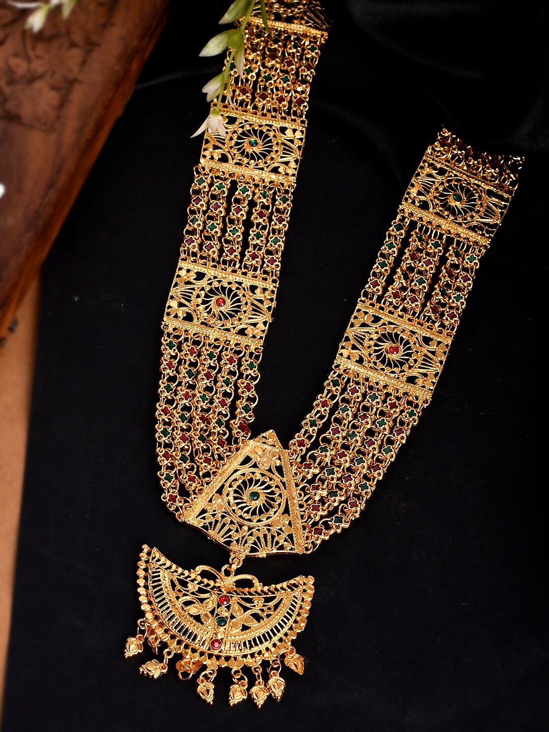 

Silvermerc Designs Brass Gold-Plated Necklace