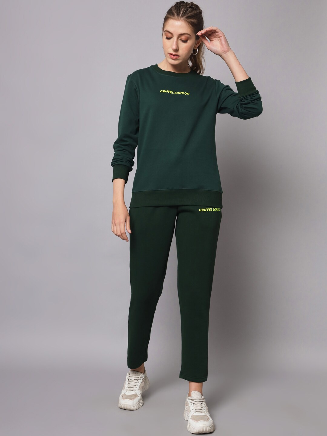 

GRIFFEL Women Fleece Tracksuits, Green
