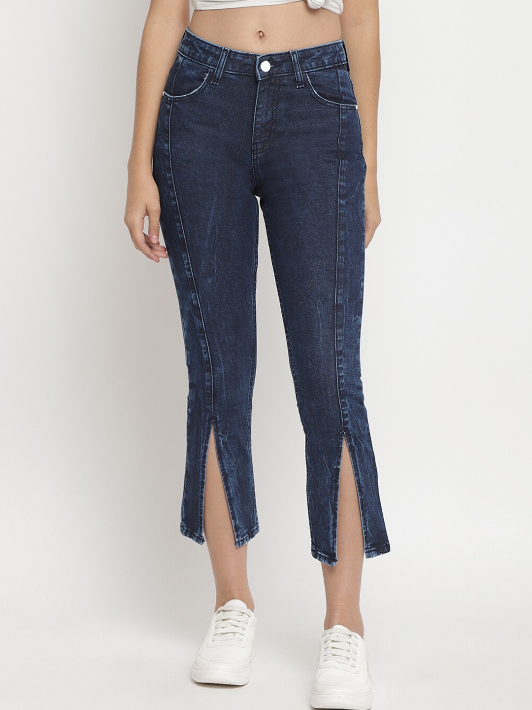 

Belliskey Women Slim Fit Jeans, Blue