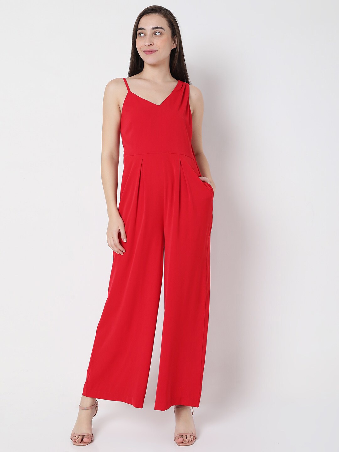 

Vero Moda Basic Jumpsuit, Red