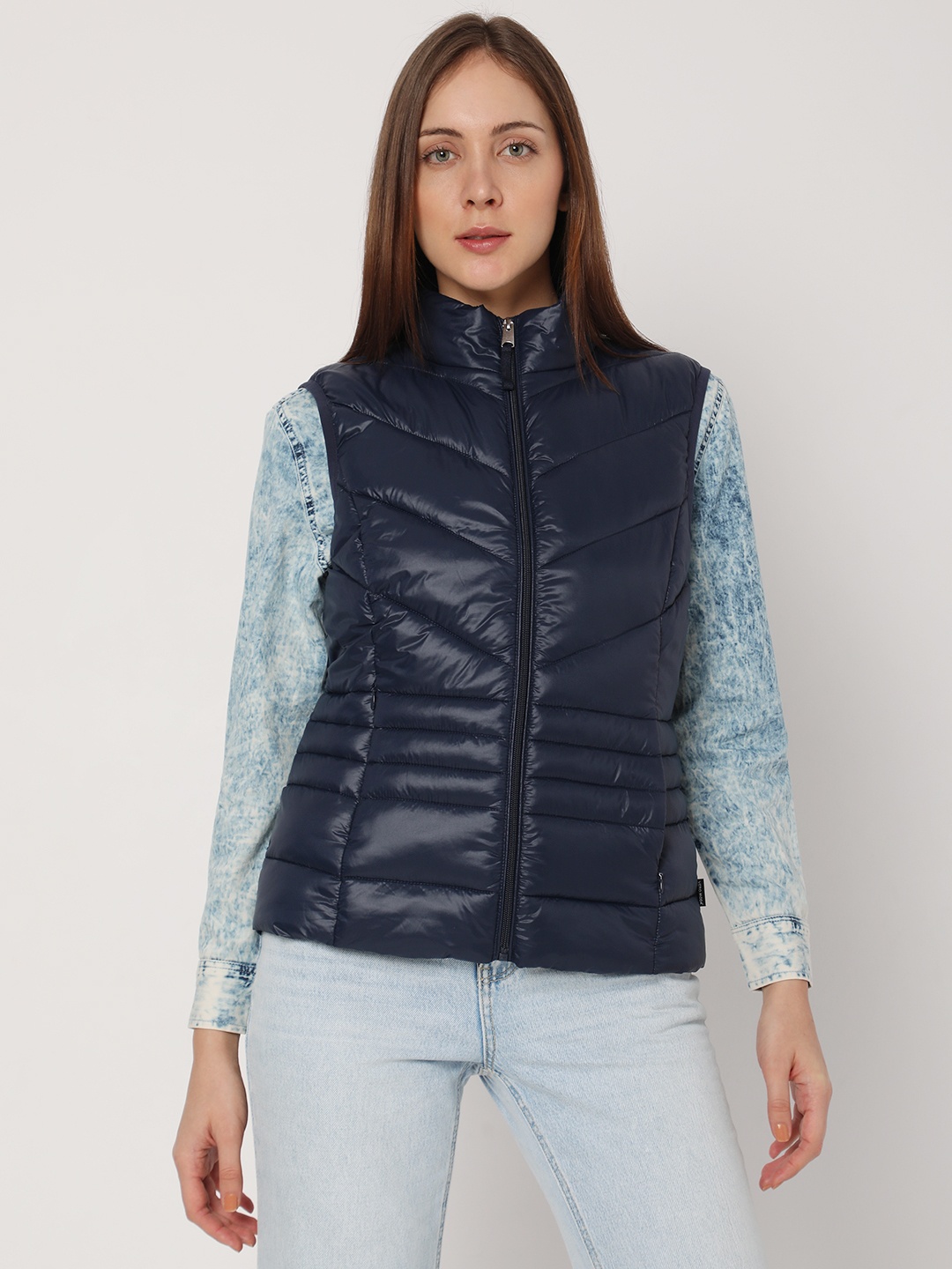 

Vero Moda Women Puffer Jacket, Navy blue