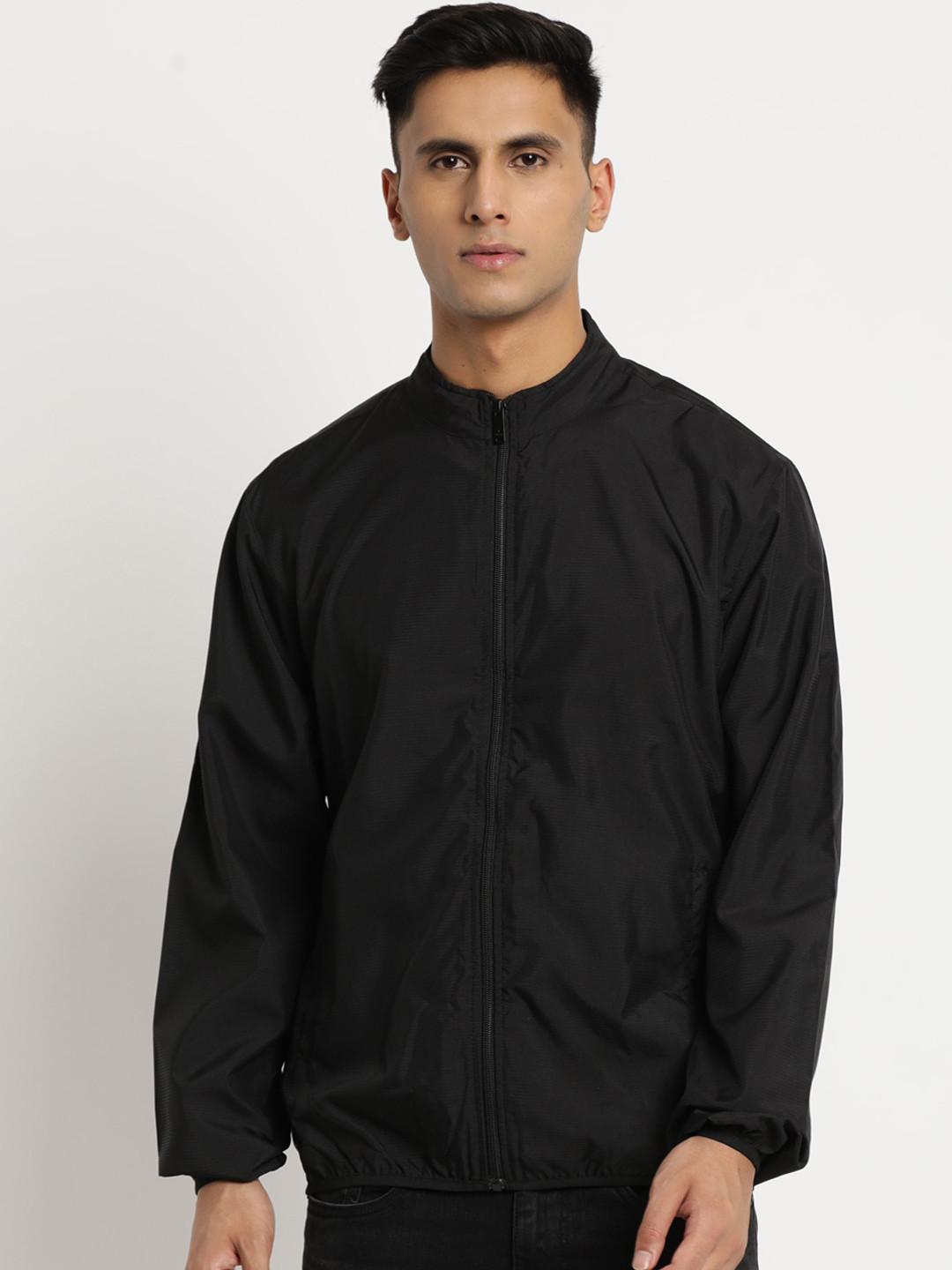 

Turtle Men Windcheater Bomber Jacket, Black