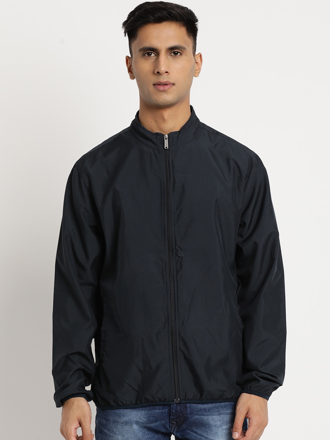 

Turtle Men Windcheater Bomber Jacket, Navy blue