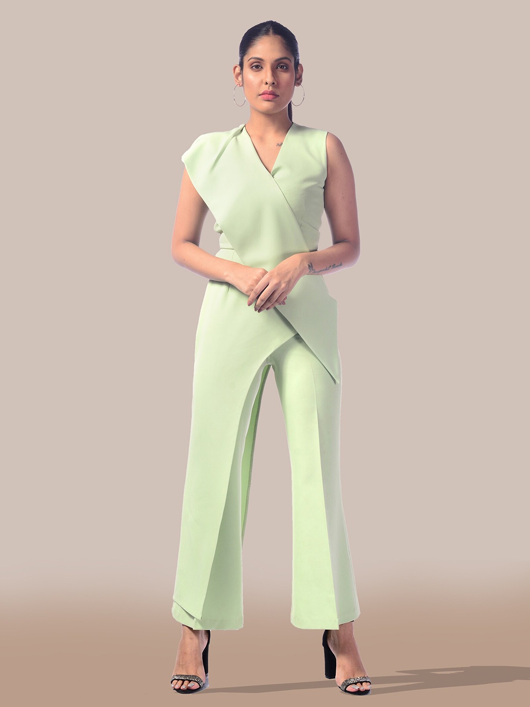 

MODWEE Women Green Basic Jumpsuit