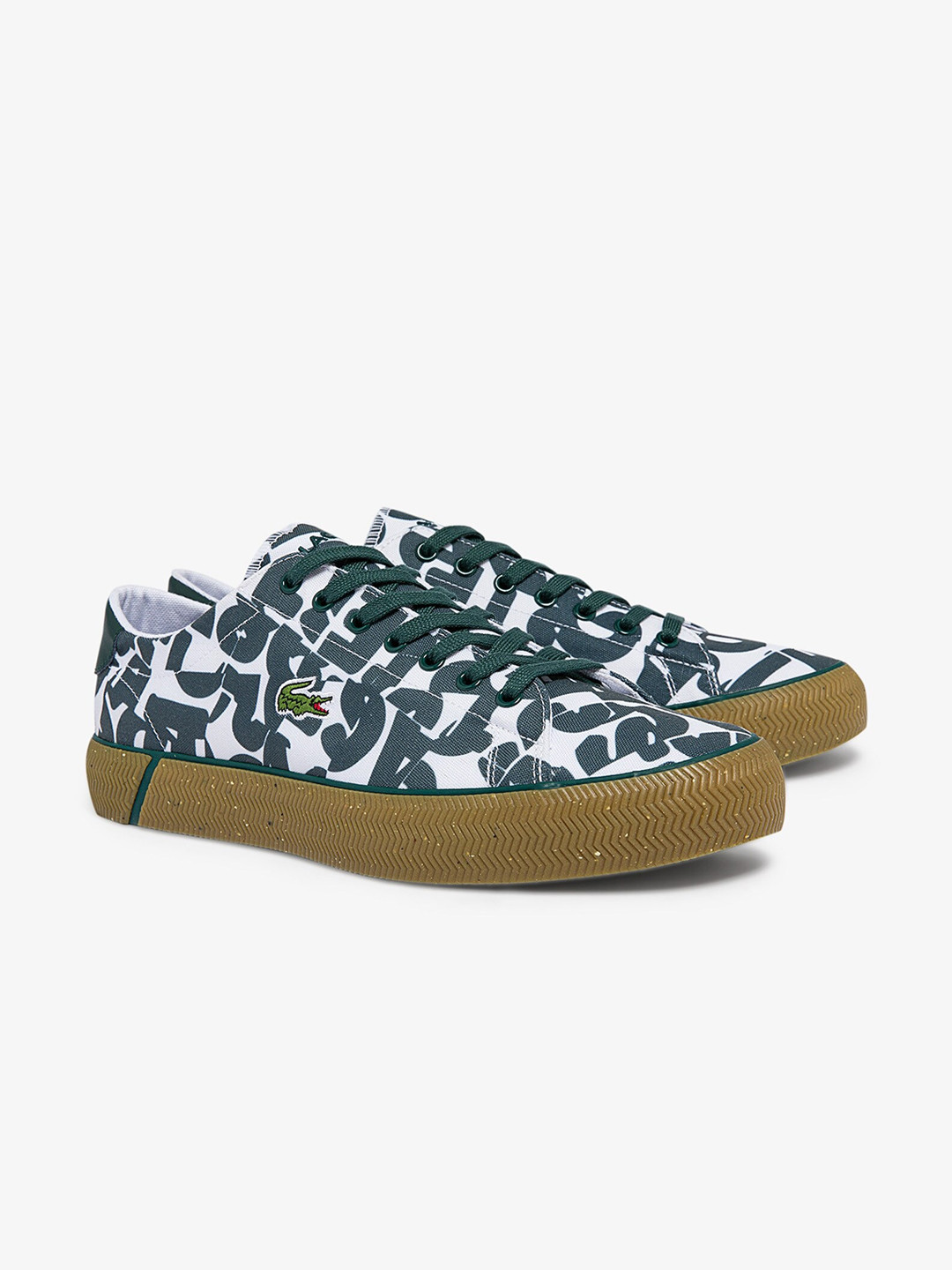 

Lacoste Men Printed Sneakers, Green