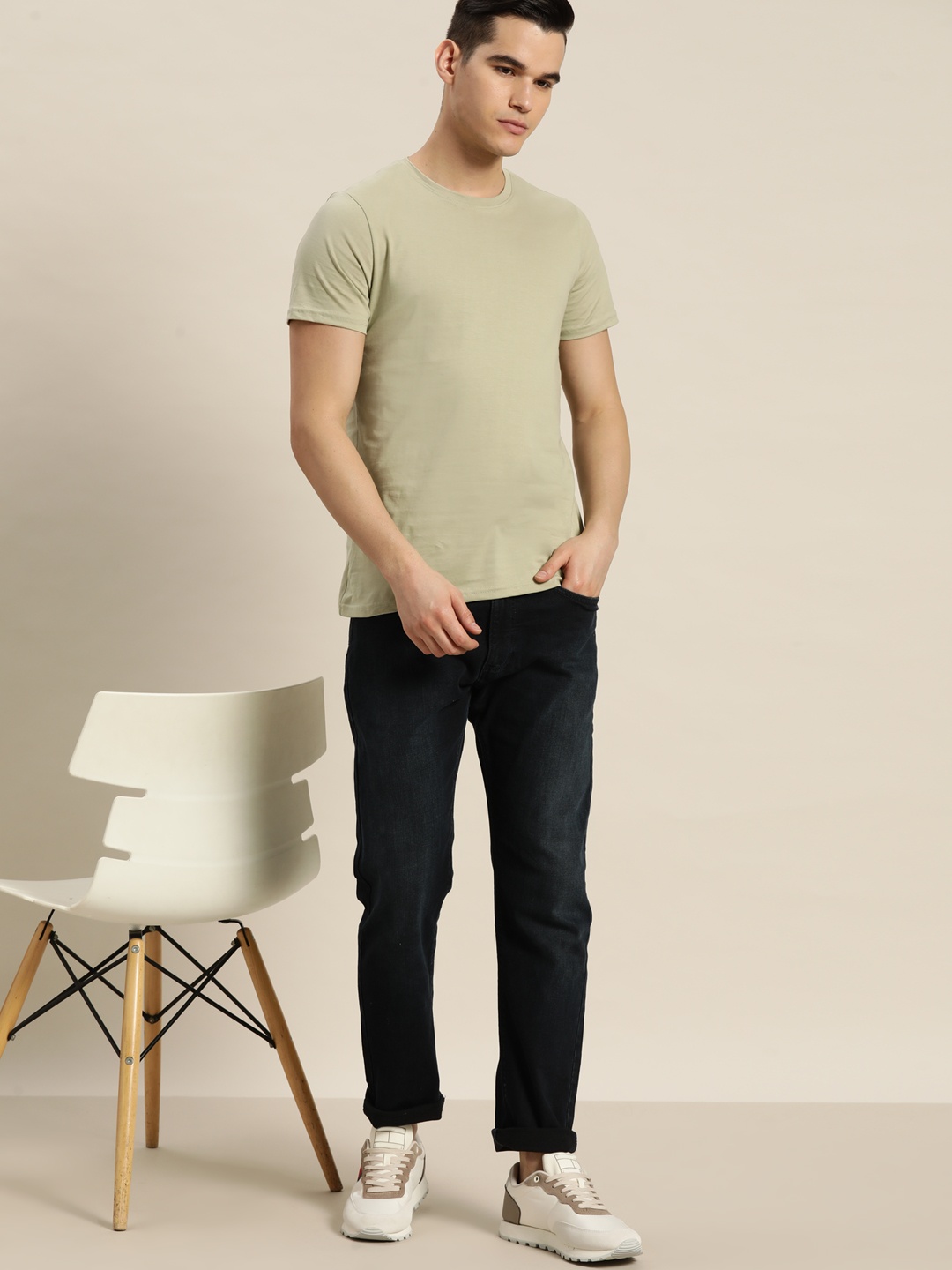 

INVICTUS Pure Cotton T-shirt, Green