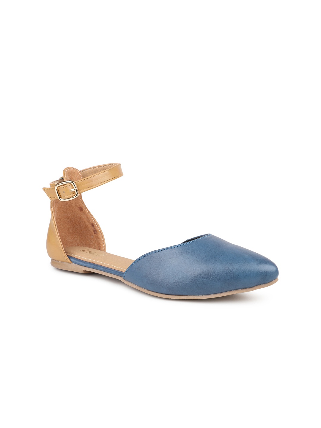 

Inc 5 Women Solid Mules, Navy blue