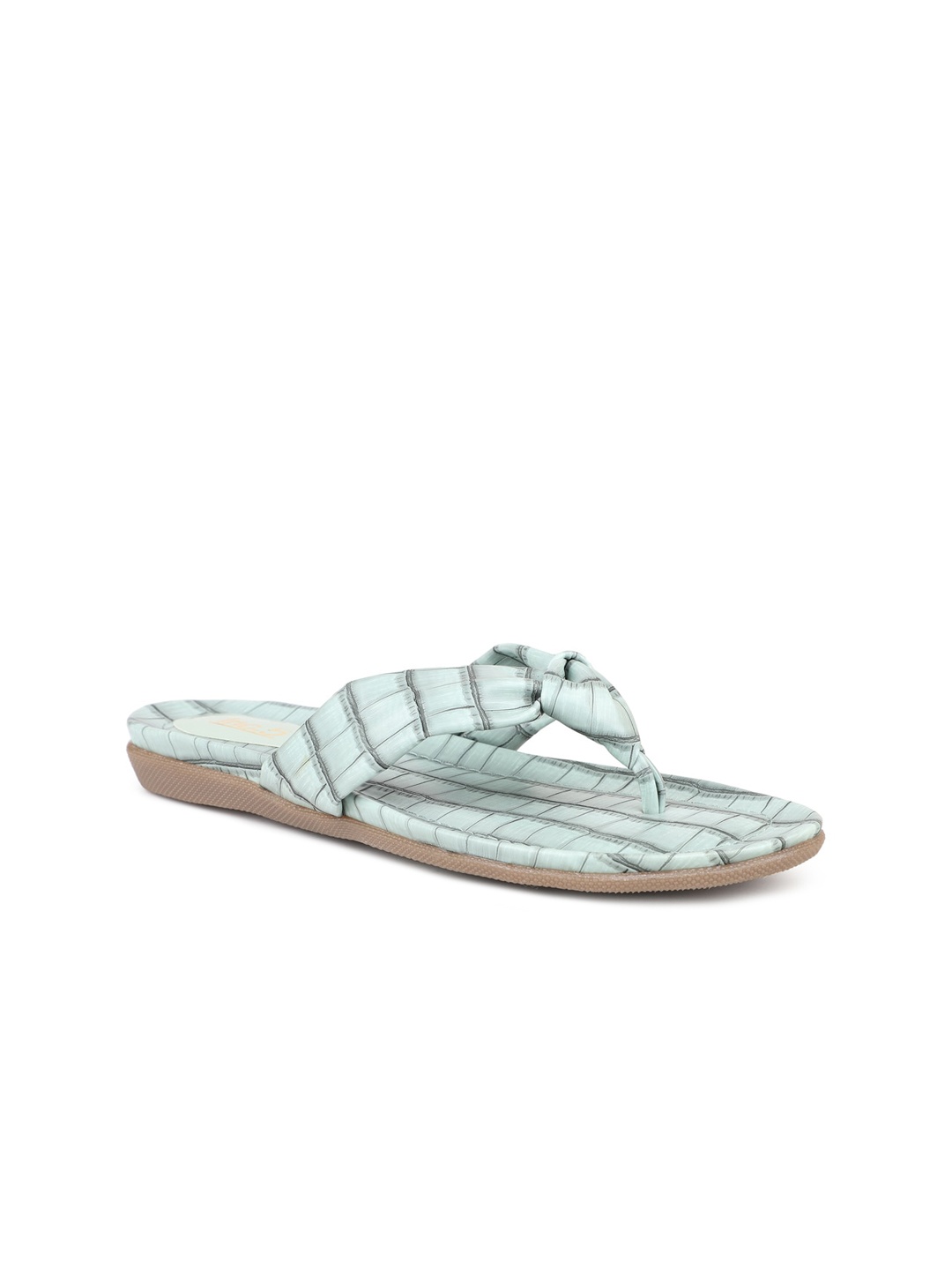 

Inc 5 Women Printed Open Toe Flats, Green