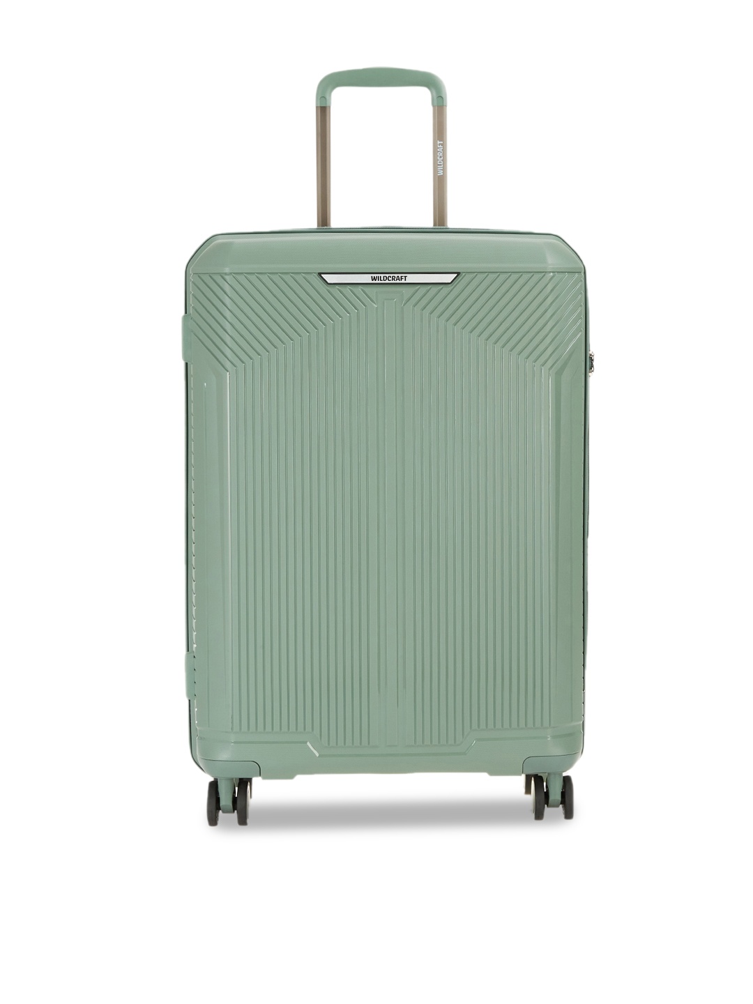 

Wildcraft Zeus Hard-Sided Medium Trolley Bag, Green